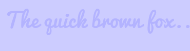 Image with Font Color B3B3FF and Background Color CCCCFF